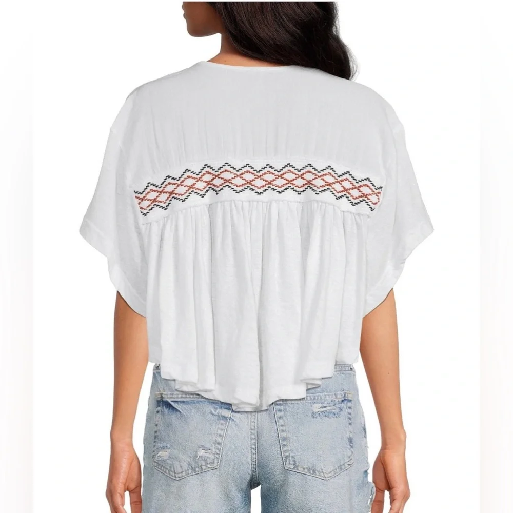 NWT Free People Market Tee Top